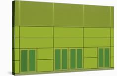 Green Home-Jan Niezen-Stretched Canvas