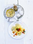 Mature Brie Cheese with Pickled Beetroot & Pecan Nuts-Jan-peter Westermann-Photographic Print