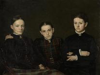 Portrait of Cornelia, Clara and Johanna Veth, 1885-Jan Pieter Veth-Giclee Print