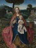 The Virgin and Child in a Landscape, Early16th C-Jan Provost-Giclee Print