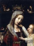 Virgin and Child (Panel)-Jan II Provost-Giclee Print