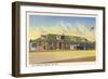 Jan's Restaurant, Mackinaq City-null-Framed Art Print