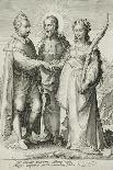 The Christian Marriage, Plate 3 of The Marriage Trilogy, c.1594-Jan Saenredam-Giclee Print