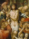 Christ Bearing the Cross-Jan Sanders van Hemessen-Giclee Print