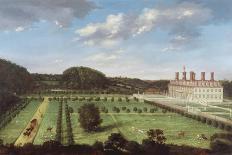 A View of the Thames Valley, with Henley in the Distance, 1697-Jan Siberechts-Framed Giclee Print