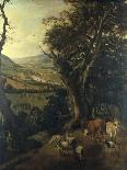 A View of the Thames Valley, with Henley in the Distance, 1697-Jan Siberechts-Giclee Print