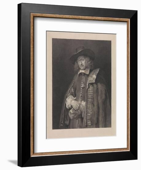 Jan Six-Rembrandt Harmensz. van Rijn-Framed Giclee Print