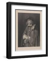 Jan Six-Rembrandt Harmensz. van Rijn-Framed Giclee Print