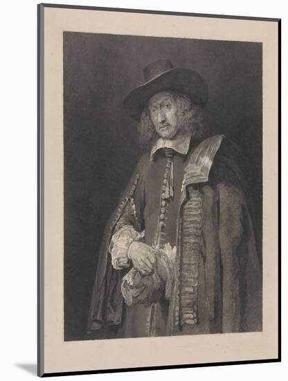Jan Six-Rembrandt Harmensz. van Rijn-Mounted Giclee Print