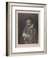 Jan Six-Rembrandt Harmensz. van Rijn-Framed Giclee Print