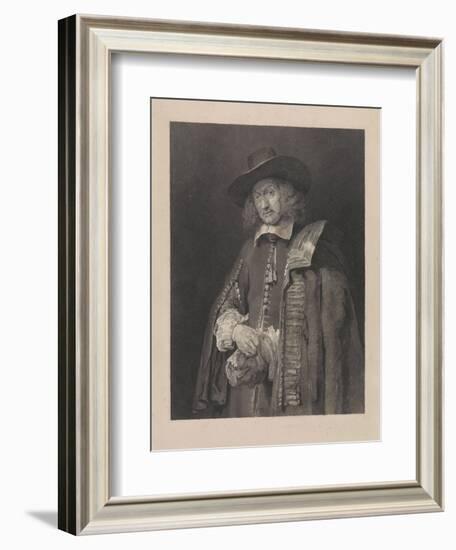 Jan Six-Rembrandt Harmensz. van Rijn-Framed Giclee Print