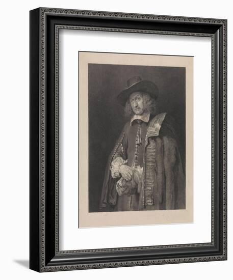 Jan Six-Rembrandt Harmensz. van Rijn-Framed Giclee Print