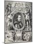 Jan Sobieski III (1624-96) King of Poland, 1683 (Engraving)-Johannes de Ram-Mounted Giclee Print