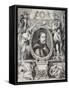 Jan Sobieski III (1624-96) King of Poland, 1683 (Engraving)-Johannes de Ram-Framed Stretched Canvas