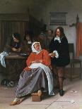 A Burgher of Delft and His Daughter (Adolf Croeser and His Daughter Catharina Croese)-Jan Havicksz Steen-Giclee Print