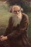 Leo Tolstoy Russian Novelist in Old Age-Jan Styka-Photographic Print