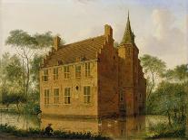 Berckenrode Castle in Heemstede after the Fire-Jan ten Compe-Stretched Canvas