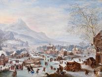 A Village Fete in the Rhine Valley-Jan The Elder Griffier-Giclee Print