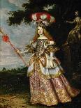 Margarita Teresa, Infanta of Spain (1651-167), in a Theatrical Costume, 1667-Jan Thomas-Stretched Canvas