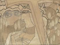 Fisherman Catching Mussels, 1891-Jan Toorop-Framed Stretched Canvas