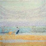 Fisherman Catching Mussels, 1891-Jan Toorop-Stretched Canvas
