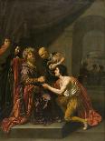 Pilate Washing His Hands (Oil on Panel)-Jan van Bijlert or Bylert-Giclee Print