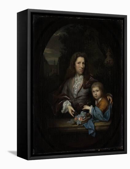 Jan Van De Poll and His Son Harmen Hendrick-Arnold Boonen-Framed Stretched Canvas