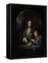 Jan Van De Poll and His Son Harmen Hendrick-Arnold Boonen-Framed Stretched Canvas