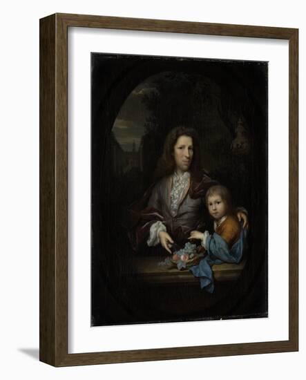 Jan Van De Poll and His Son Harmen Hendrick-Arnold Boonen-Framed Art Print