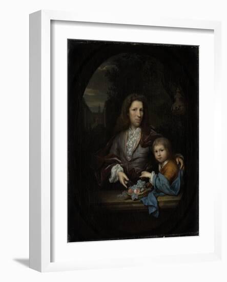 Jan Van De Poll and His Son Harmen Hendrick-Arnold Boonen-Framed Art Print