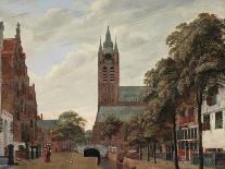 Place et église Saint-Victor à Xanten (Allemagne)-Jan Van Der Heyden-Stretched Canvas