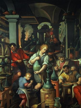 The Alchemist's Workshop, 1570