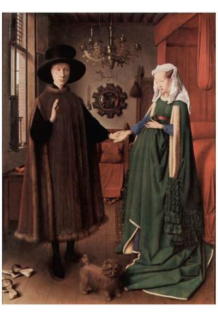 'Jan van Eyck (Arnolfini Wedding, Wedding Picture of Giovanni Arnolfini