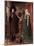 Jan van Eyck (Arnolfini Wedding, Wedding Picture of Giovanni Arnolfini and his wife Giovanna Cenami-null-Mounted Poster