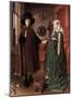 Jan van Eyck (Arnolfini Wedding, Wedding Picture of Giovanni Arnolfini and his wife Giovanna Cenami-null-Mounted Poster