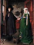 Portrait of Giovanni Arnolfini and his Wife, c.1434-Jan van Eyck-Giclee Print