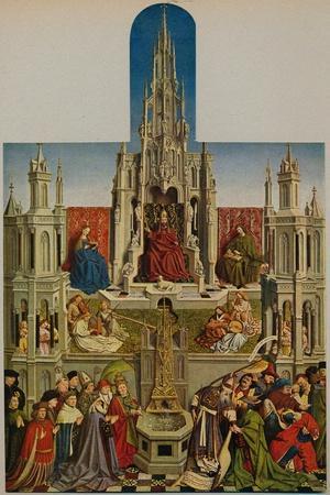 'La Fuente De La Vida', (The Fountain of Grace), 1430-1455, (c1934)