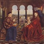 Portrait of a Man with Carnation and the Order of Saint Anthony-Jan van Eyck-Giclee Print