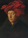 Portrait of a Man with Carnation and the Order of Saint Anthony-Jan van Eyck-Giclee Print