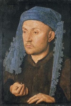 Portrait of a Man with Blue Headdress, C. 1430