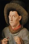 Portrait of a Man with Carnation and the Order of Saint Anthony-Jan van Eyck-Giclee Print