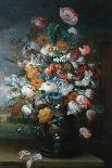 Flowers and fruit-Jan van Huysum-Giclee Print