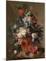 Jan van Huysum, Vase of Flowers-Dutch Florals-Mounted Art Print