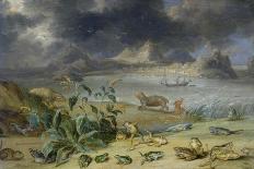 From the Cycle the Four Continents, Asia, Detail: Aden-Jan van Kessel-Giclee Print