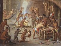 Indians as Cannibals, 17th Century-Jan van Kessel-Giclee Print