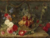 Decorative Still-Life Composition with a Basket of Fruit-Jan van Kessel the Elder-Giclee Print