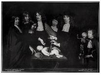 The Anatomy Lesson of Professor Frederik Ruysch circa 1683-Jan Van Neck-Framed Giclee Print