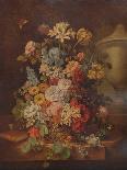 A Rich Still Life of Summer Flowers-Jan van Os-Framed Giclee Print