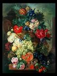 Still Life with Fruit, Flowers and Bird's Nest-Jan van Os-Giclee Print