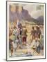 Jan Van Riebeeck Lands in Table Bay Where He Founds Cape Town-G.s. Smithard-Mounted Art Print